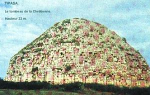 TIPASA TOMBEAU DE LA CHRETIENNE